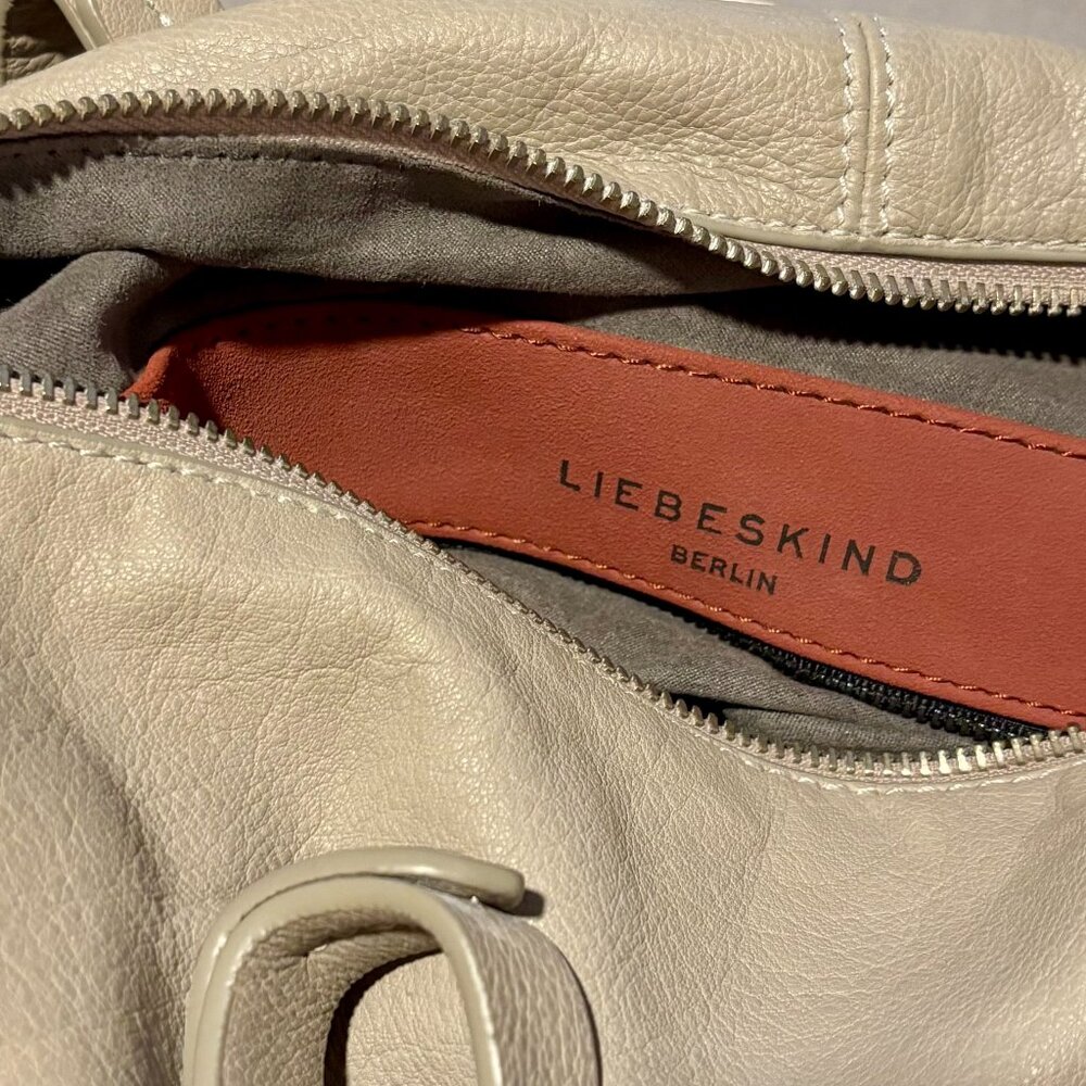 Liebeskind Berlin Handbag - Stone/Off-White, new without tags